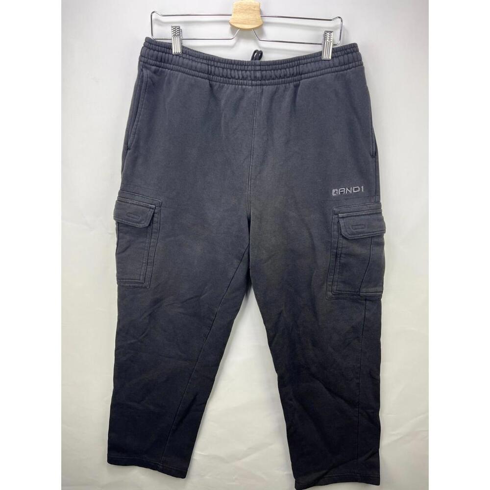 Vintage Y2K And1 Baggy Sweatpants XL Wide Leg Loose